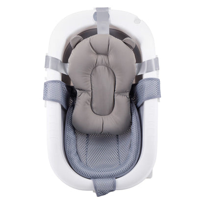 Bañera Plegable con Cojín y Reductor - Gris | Bebesit