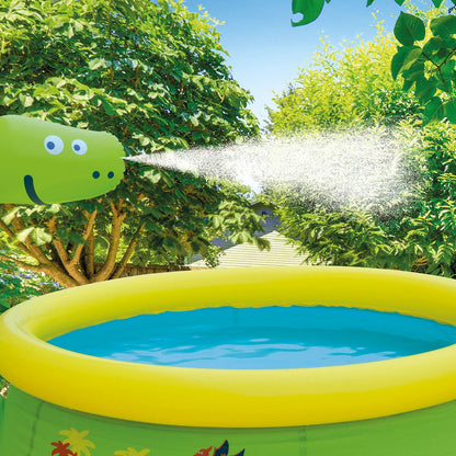 Piscina Inflable Infantil - Dinosaurio Verde | Bebesit