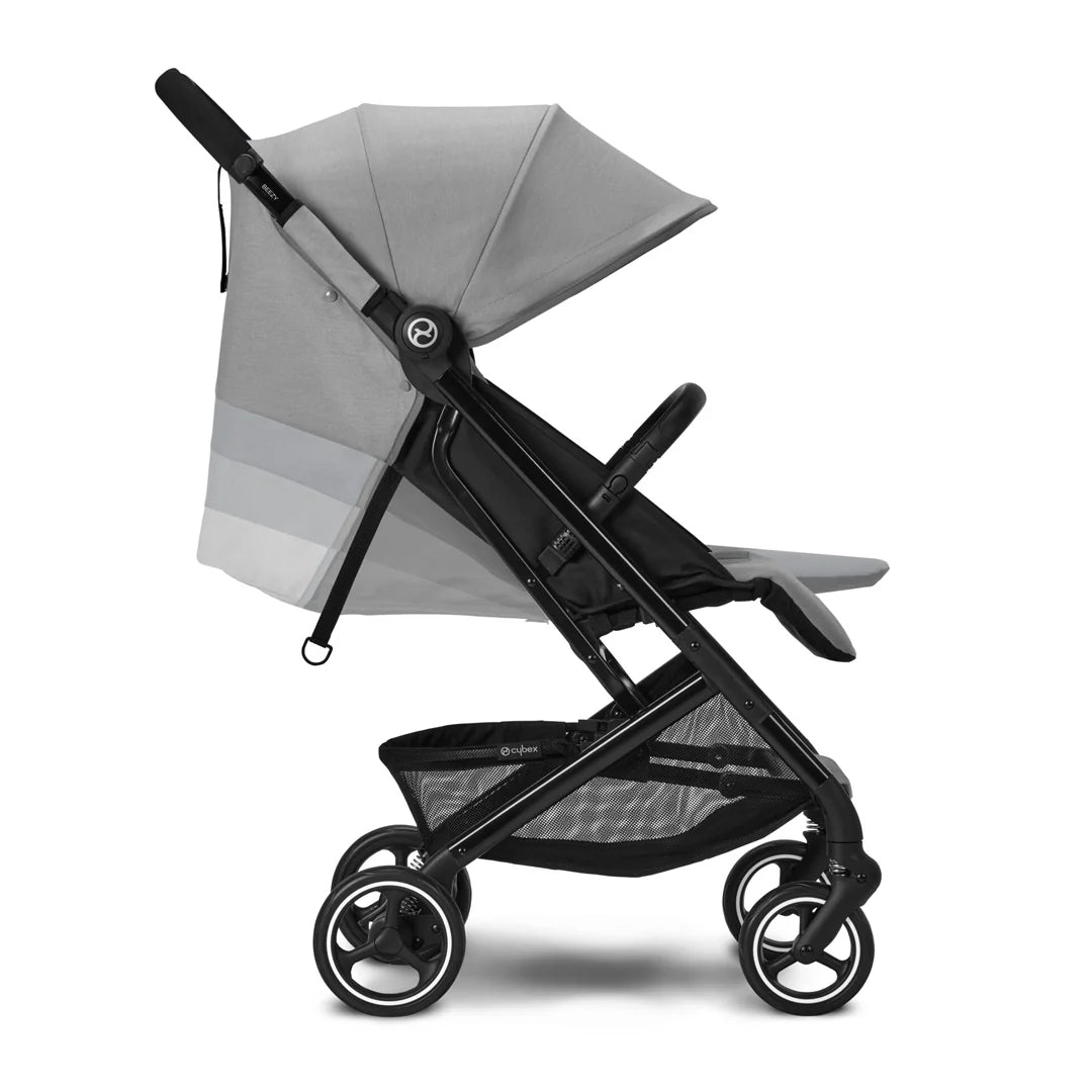 Travel System: Coche Beezy + Silla Aton G + Base G - Lava Grey