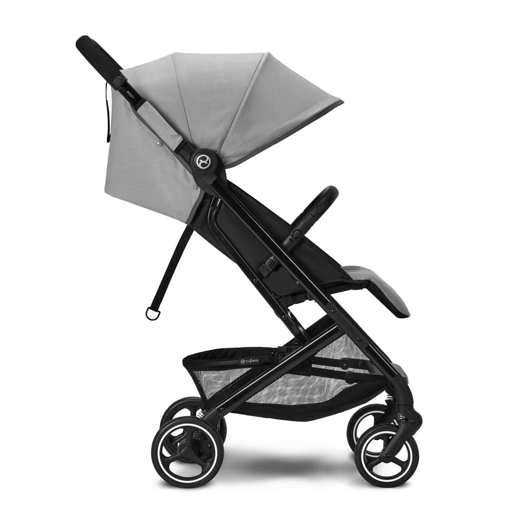 Travel System: Coche Beezy + Silla Aton G + Base G - Lava Grey