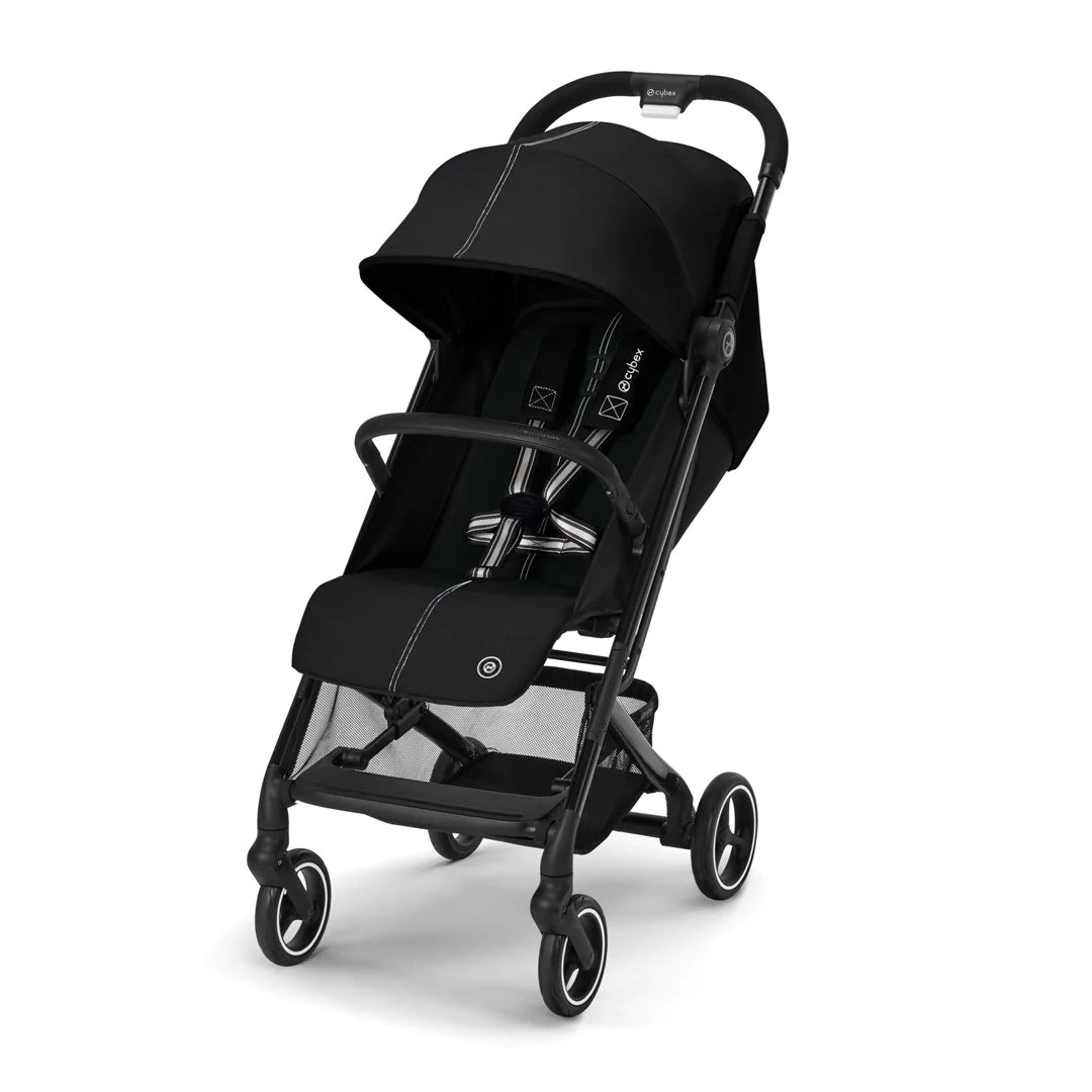 Travel System: Coche Beezy + Silla Aton S2 + Base - Moon Black