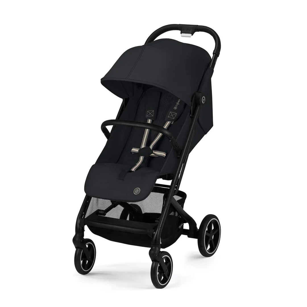 Travel System: Coche Beezy + Silla Aton S2 + Base - Magic Black