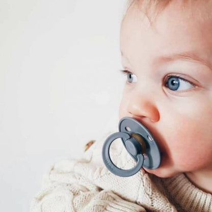 Pack de 2 Chupetes - Iron & Baby Blue | BIBS