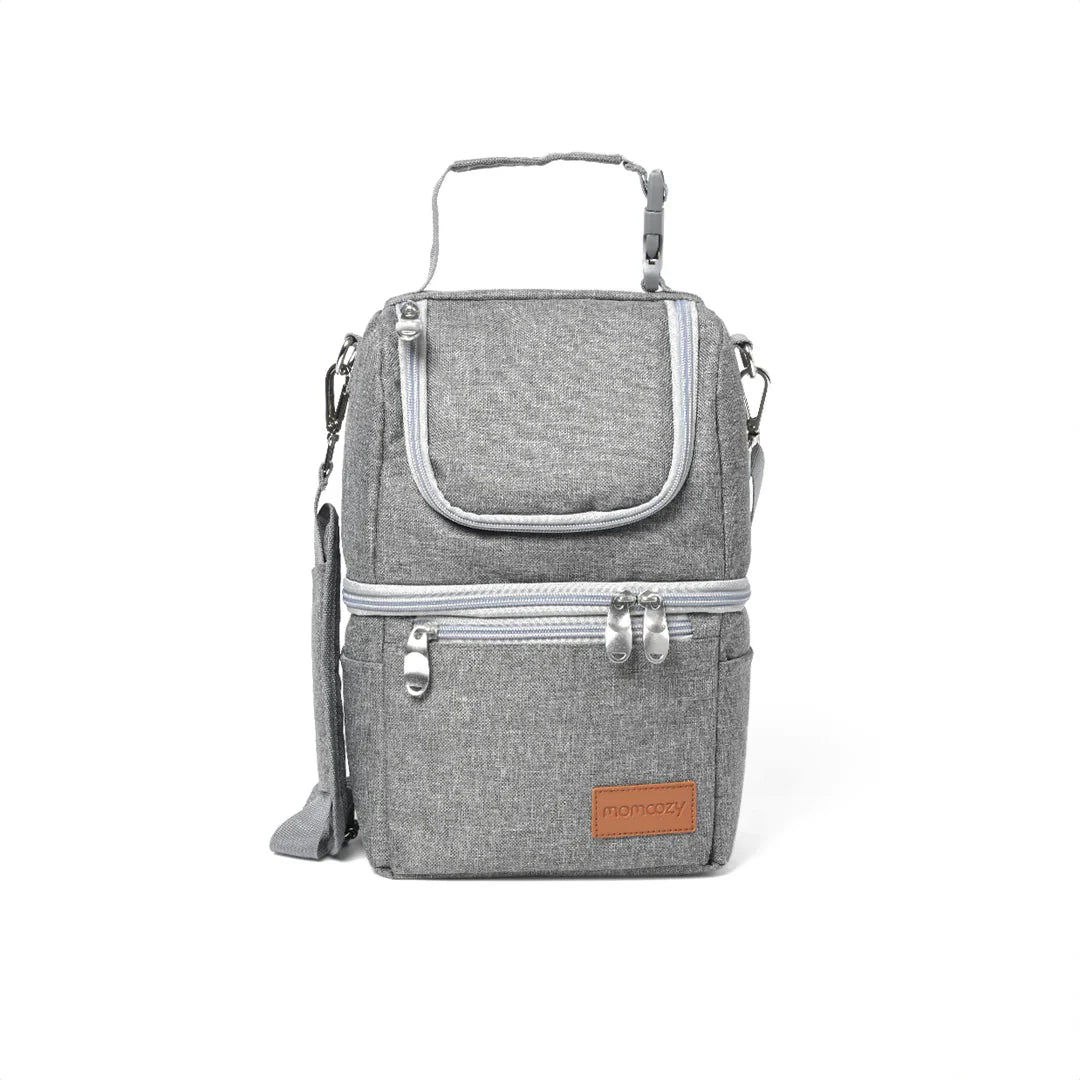 Bolso Cooler para Leche Materna - Gris