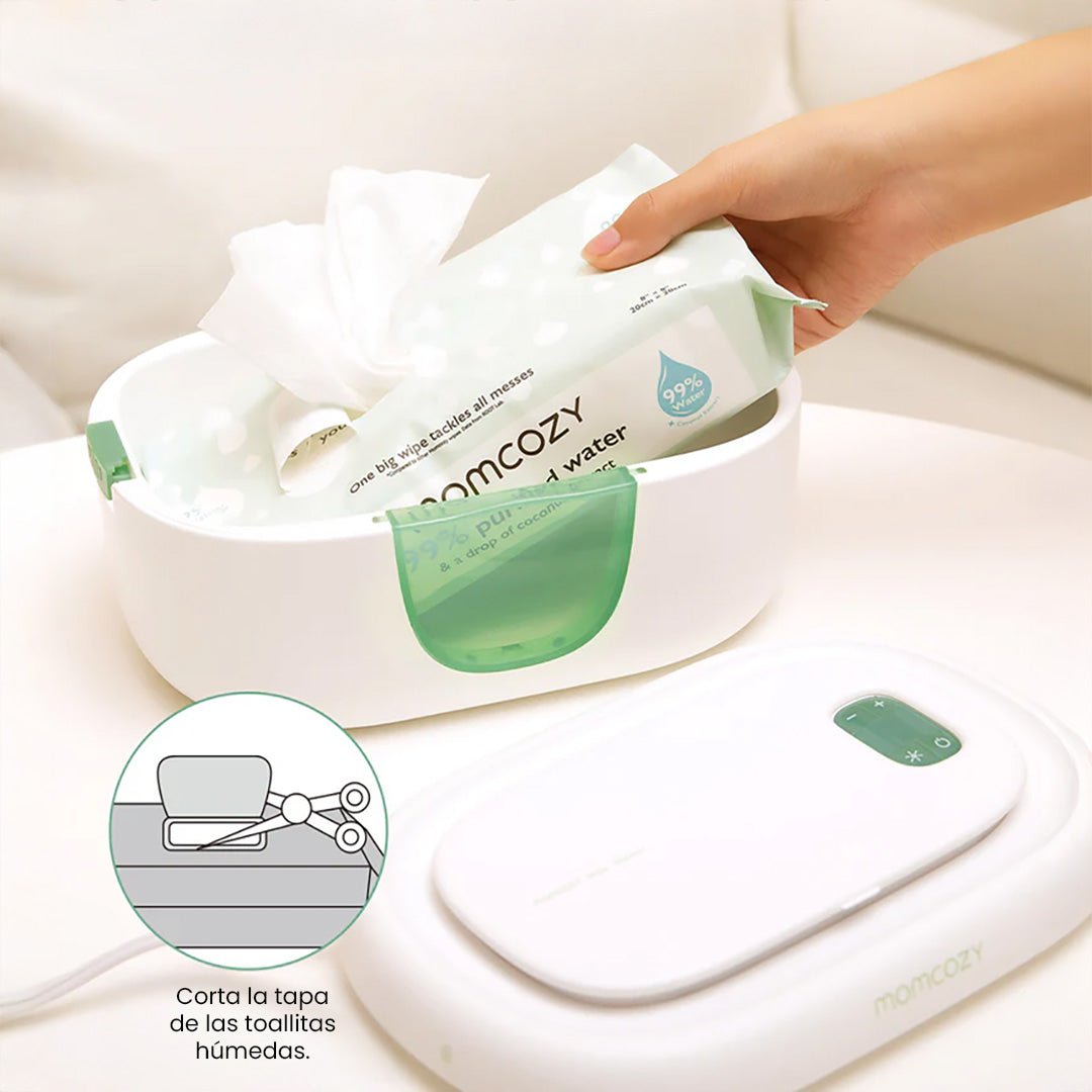 Calentador Toallitas Humedas - MOMCOZY - Mini Nuts - Expertos en sillas de auto y coches de paseo