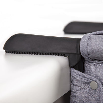 Silla de Comer Eat & Bear - Sujeción de Mesa Portable - Gris | Bebesit