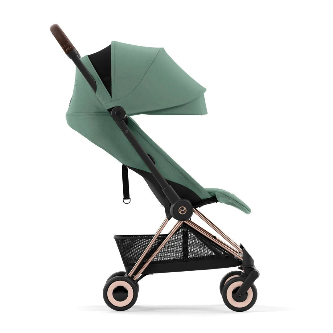 Travel System: Coya + Silla Aton S2 + Base - Leaf Green