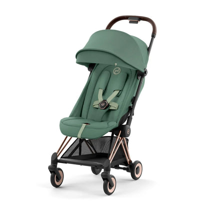 Travel System: Coya + Silla Aton S2 + Base - Leaf Green