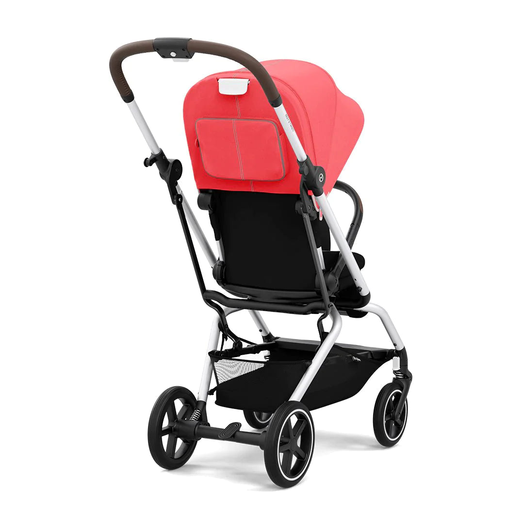 Travel System: Eezy S Twist Plus + Silla Aton S2 + Base - Hibiscus Red