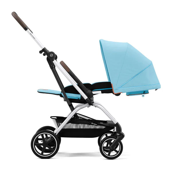 Travel System: Eezy S Twist Plus + Silla Aton G + Base - Beach Blue