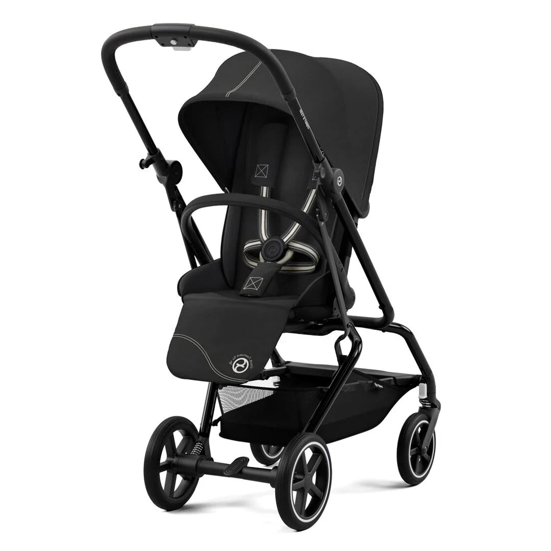 Eezy S Twist Plus 2 Stroller - Leather Moon Black