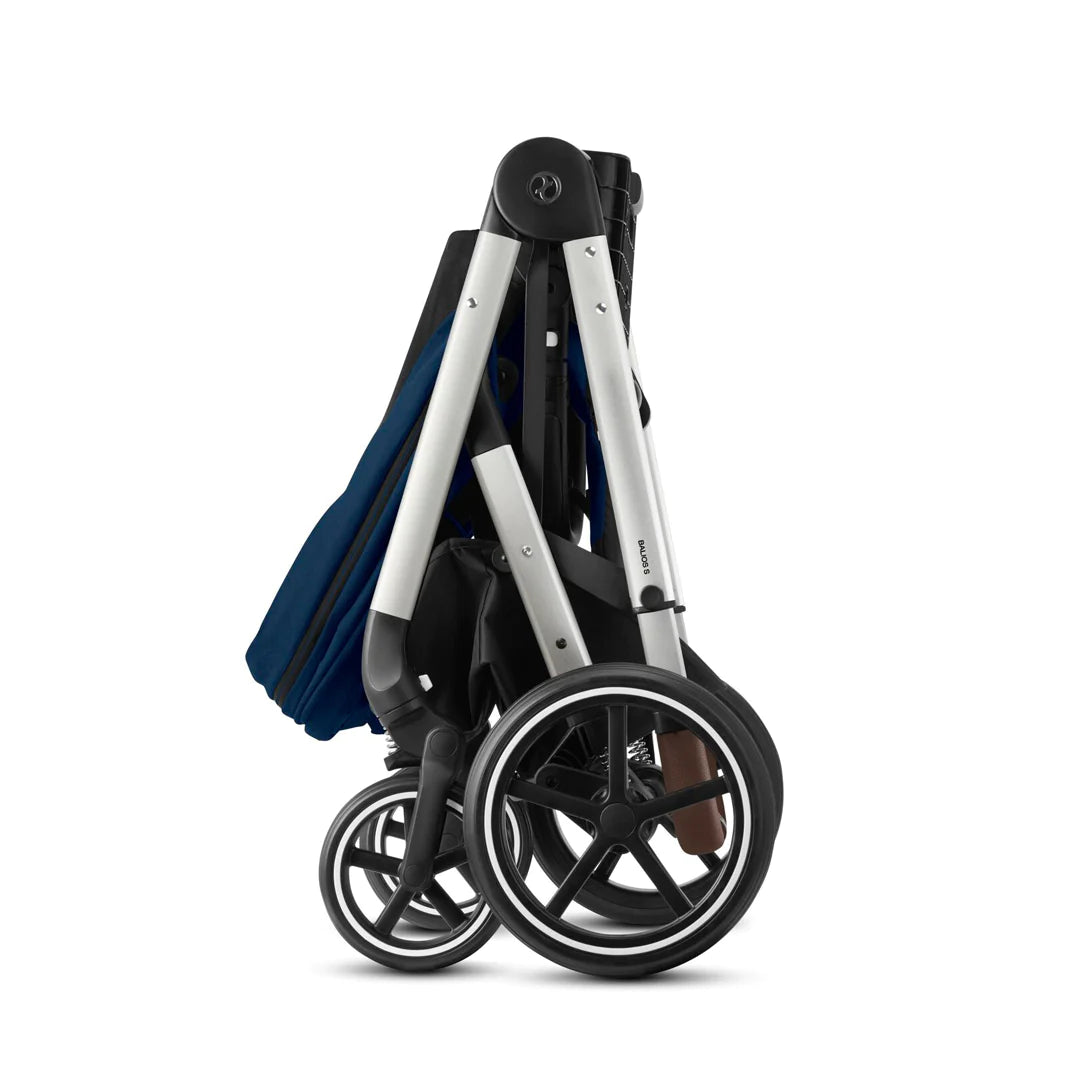 Travel System: Balios S Lux 2.0 + Silla Aton S2 + Base - Navy Blue