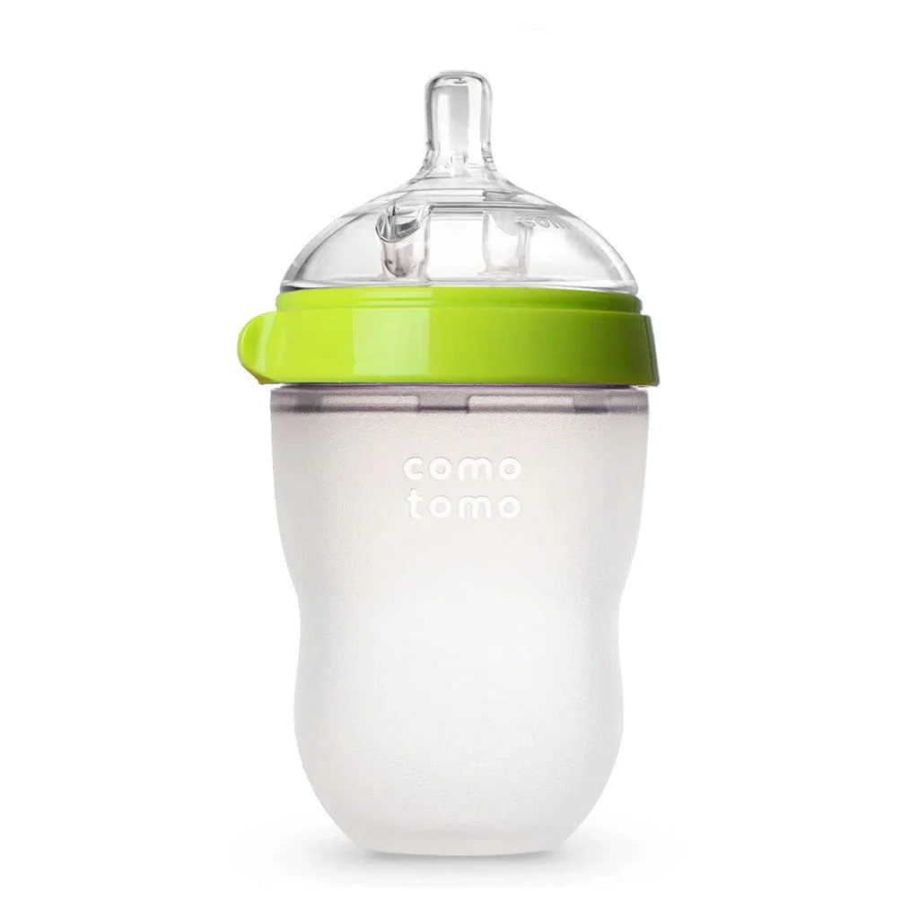 Pack de 2 Mamaderas Comotomo 250ml - Verde | Comotomo