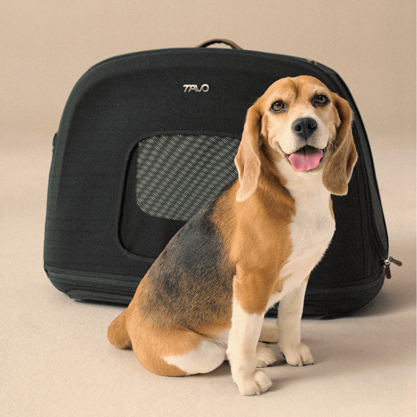 Transportador de Viaje para Mascotas Crispin™ con ISOFIX – Onyx | Tavo Pets