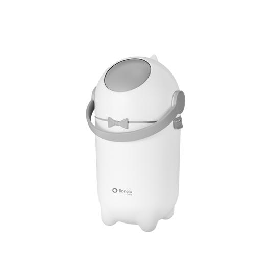 Basurero Contenedor de Pañales Purebin - White | Lionelo