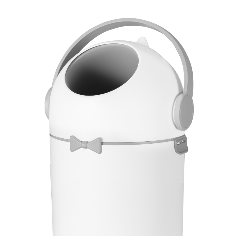 Basurero Contenedor de Pañales Purebin - White | Lionelo