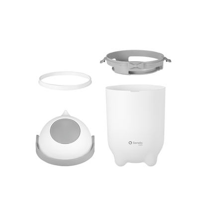 Basurero Contenedor de Pañales Purebin - White | Lionelo