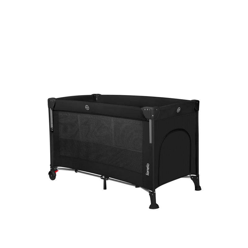 Cuna de Viaje Ellen - Black Carbon | Lionelo