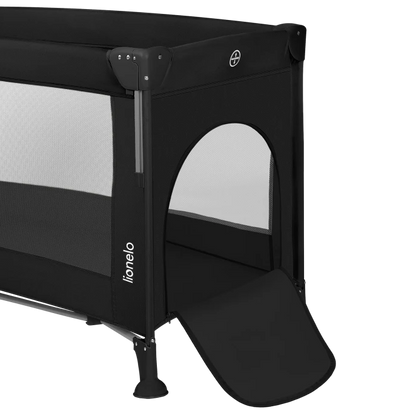 Cuna de Viaje Ellen - Black Carbon | Lionelo