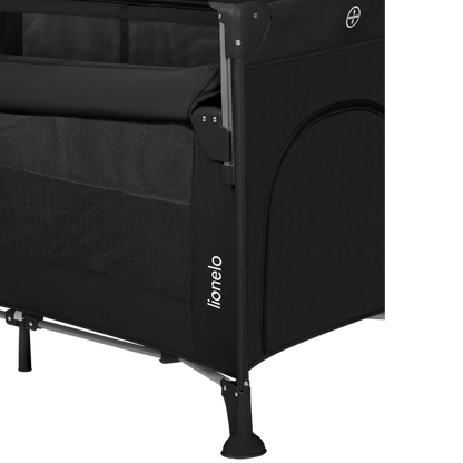 Cuna de Viaje Ellen - Black Carbon | Lionelo