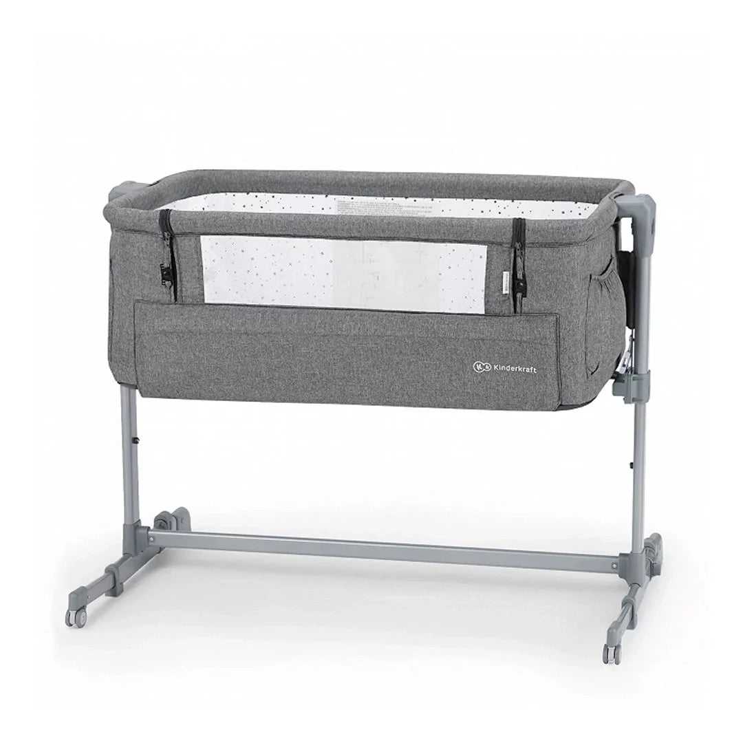 Neste Up Co-Sleeping Crib - Gray Melange 