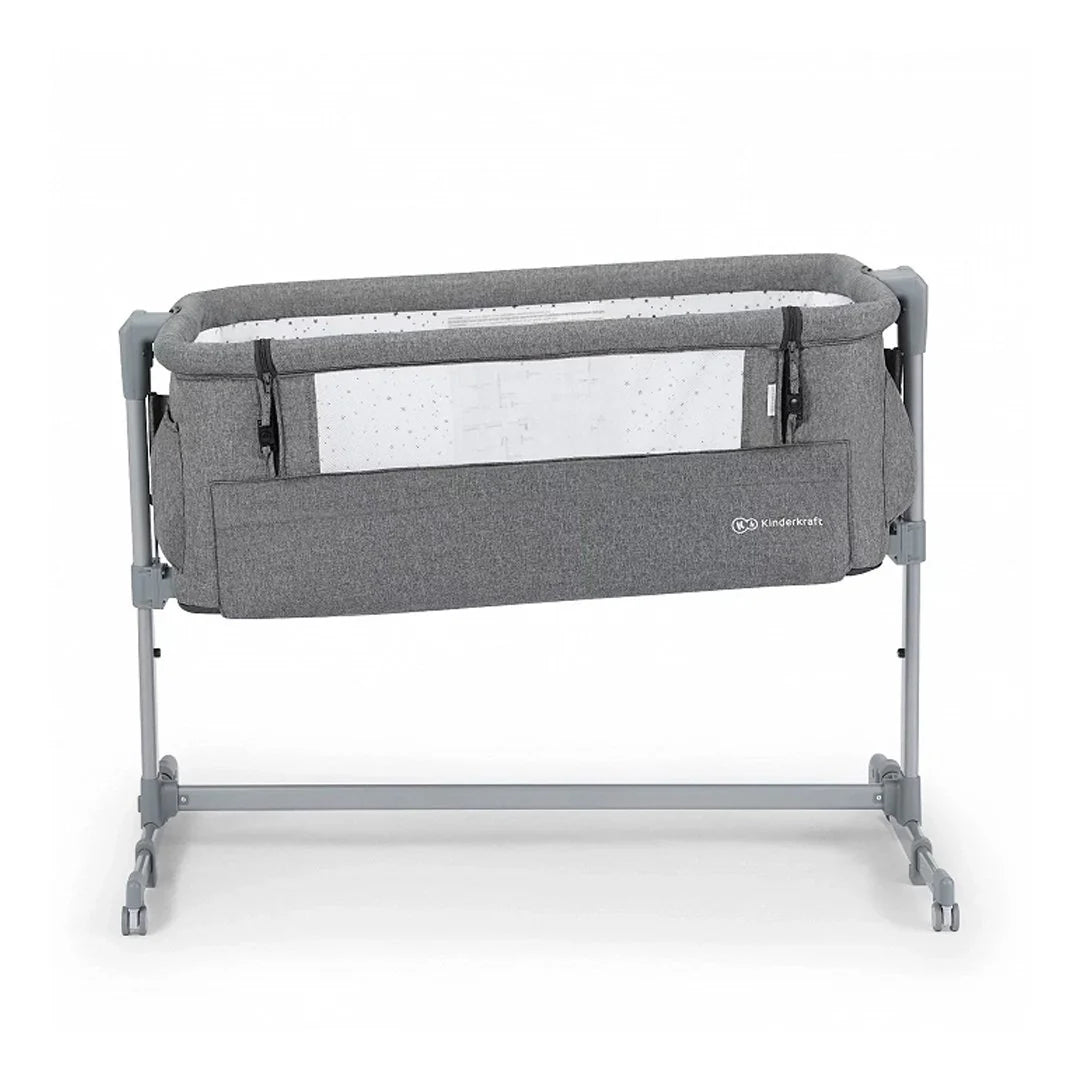 Neste Up Co-Sleeping Crib - Gray Melange 