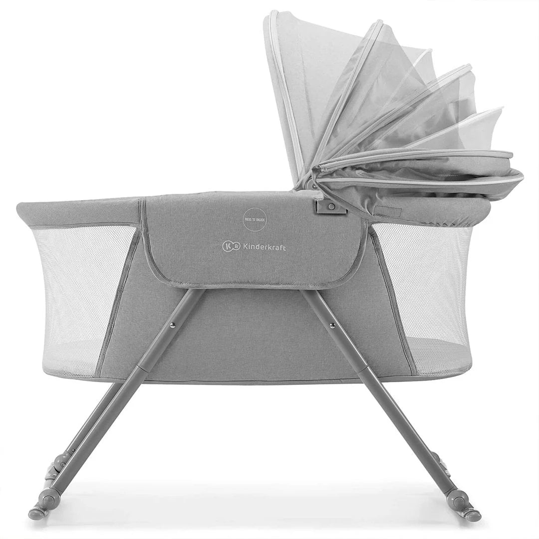 Lovi 3 in 1 Crib - Grey