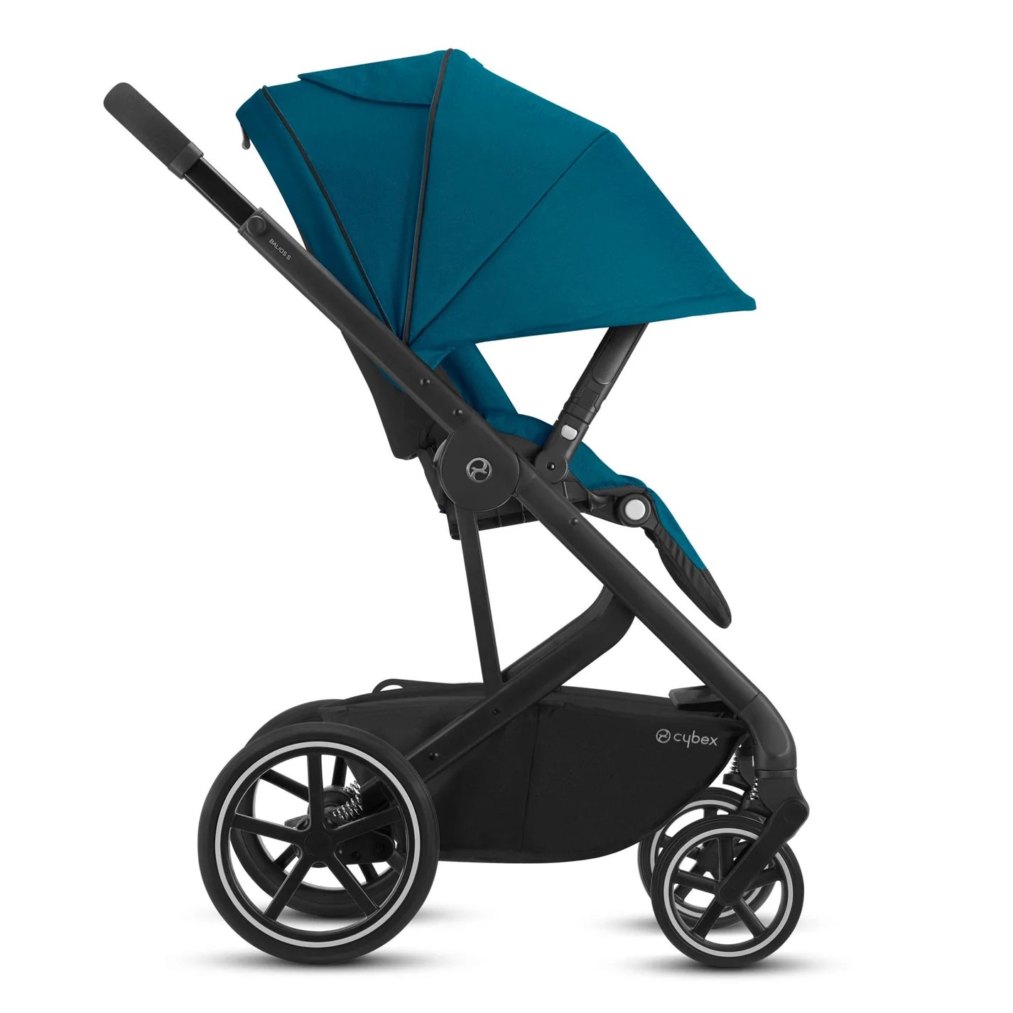 Travel System: Balios S Lux 2.0 + Silla Aton S2 + Base - River Blue