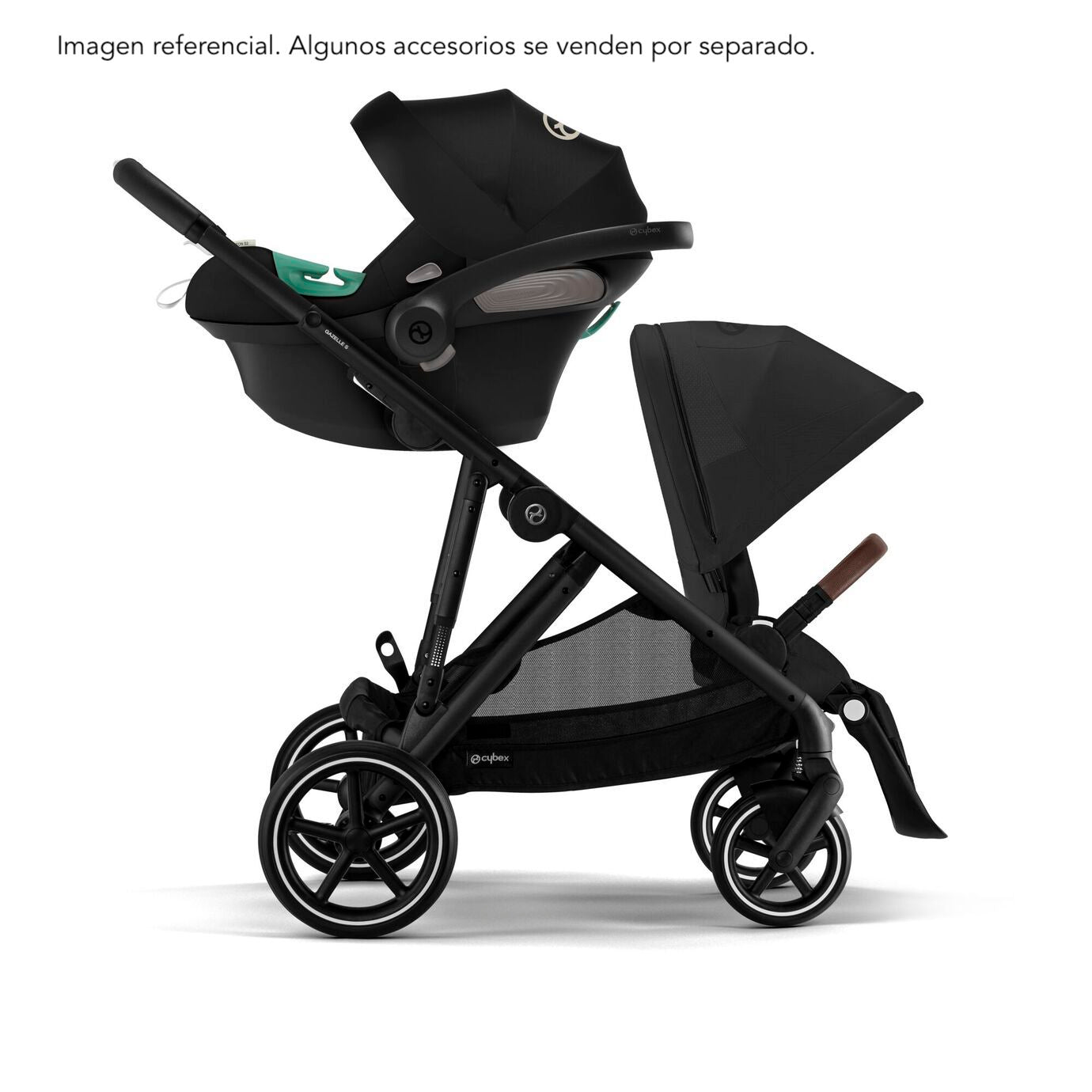 Coche de Paseo Gazelle S - Moon Black