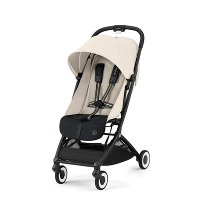 Travel System: Orfeo + Aton S2 Chair + Base - Light Beige 