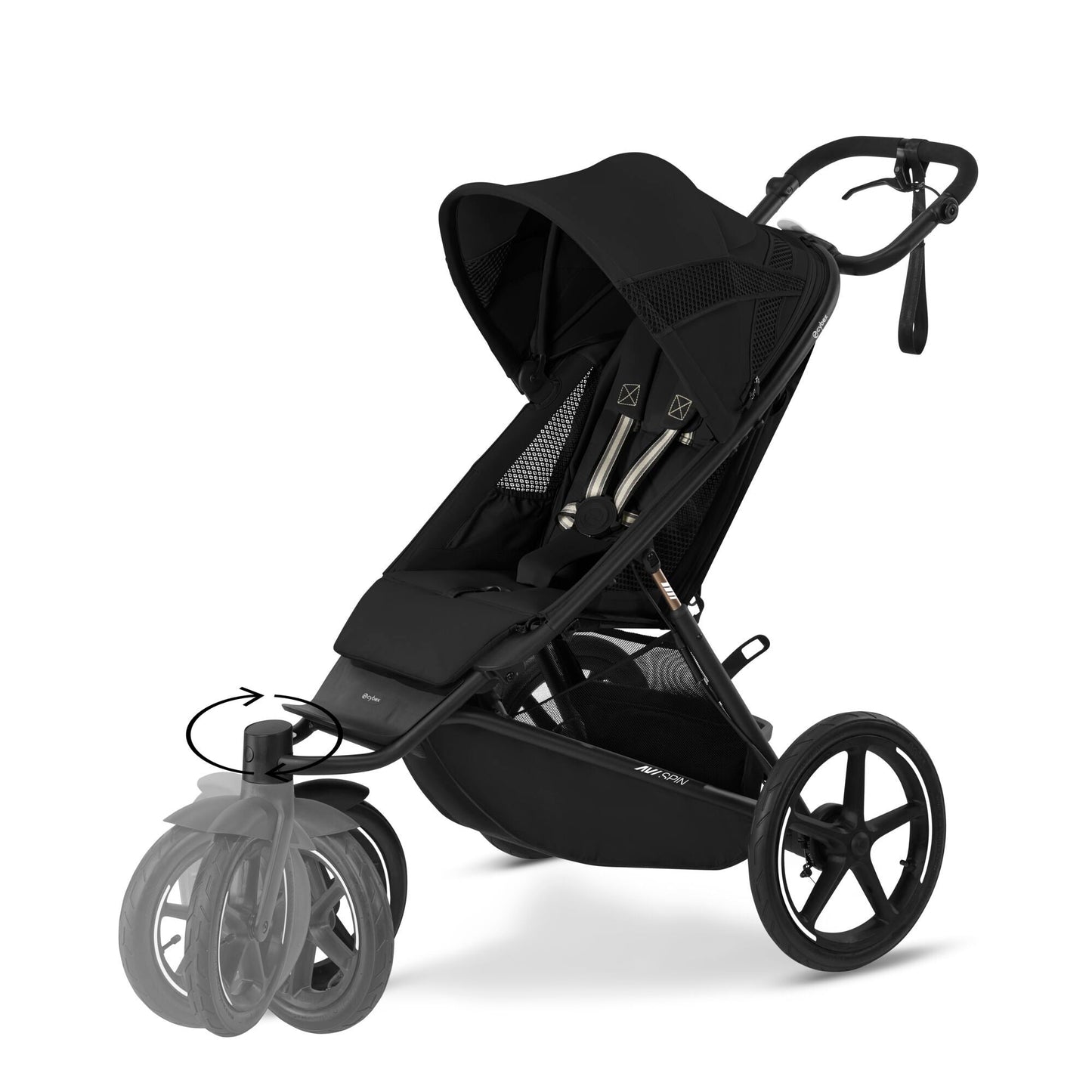 Coche Deportivo AVI Spin - Moon Black | CYBEX