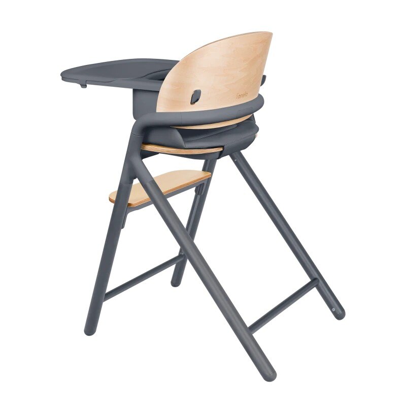 Silla de Comer Evolutiva Celia - Grey Wood | Lionelo