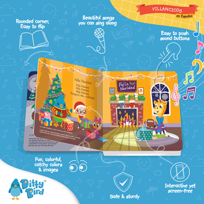 Libro Interactivo Musical - Villancicos | Ditty Bird