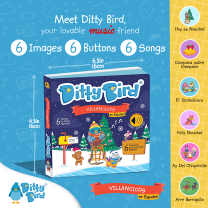 Libro Interactivo Musical - Villancicos | Ditty Bird