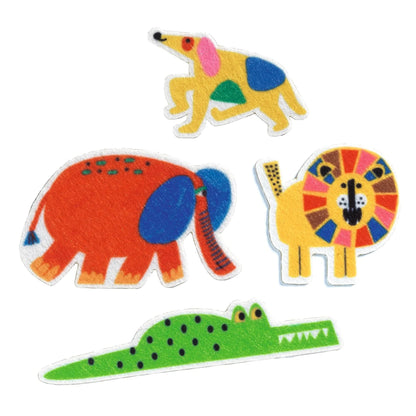 Stickers de Fieltro - ¡Animales por todas partes! | Djeco