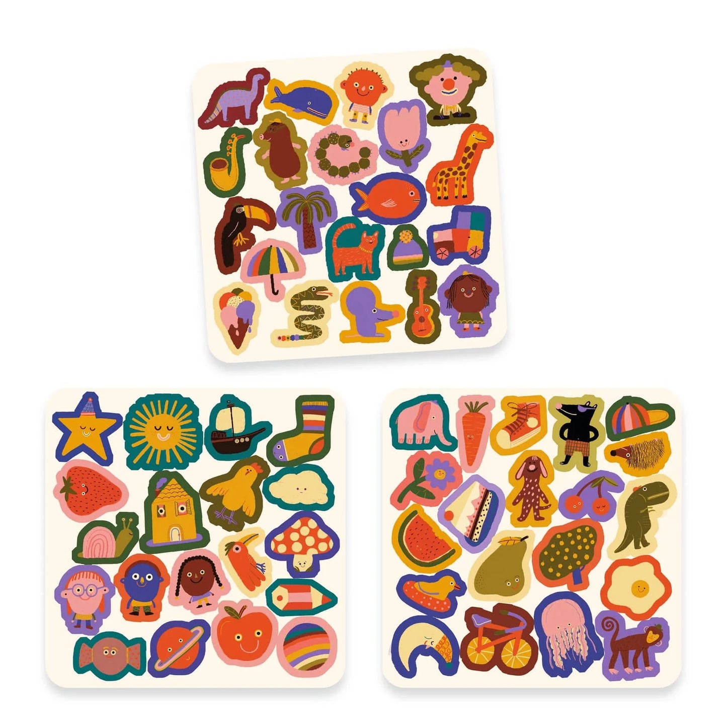 Stickers de Fieltro - ¡Las loquillas! | Djeco
