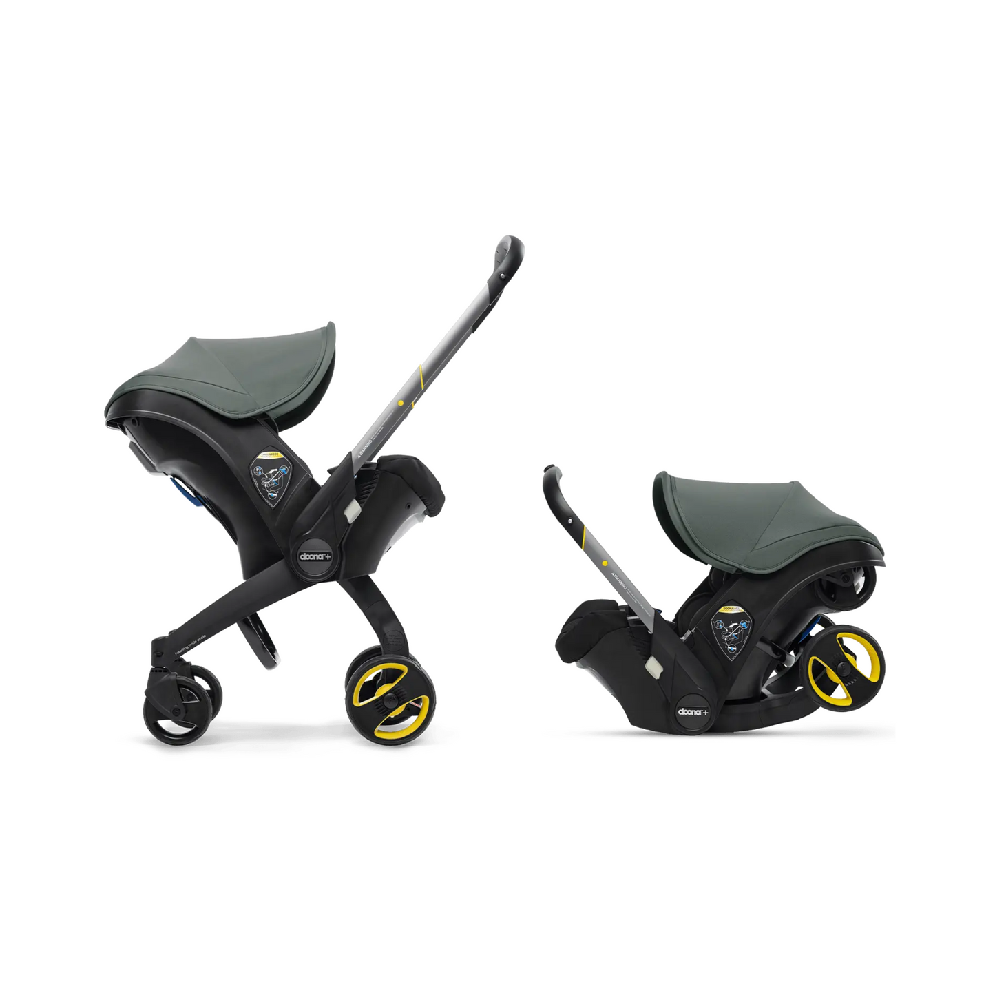 Silla Nido y Coche de Paseo 2 en 1 - Doona+ - Forest Grey | Doona