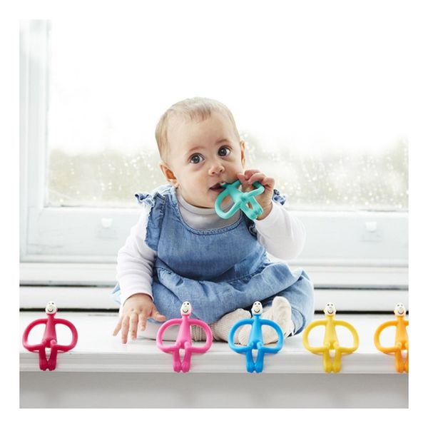 Monkey Teether - Yellow