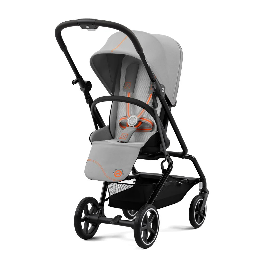 Travel System: Eezy S Twist Plus + Aton S2 Chair + Base - Lava Gray 