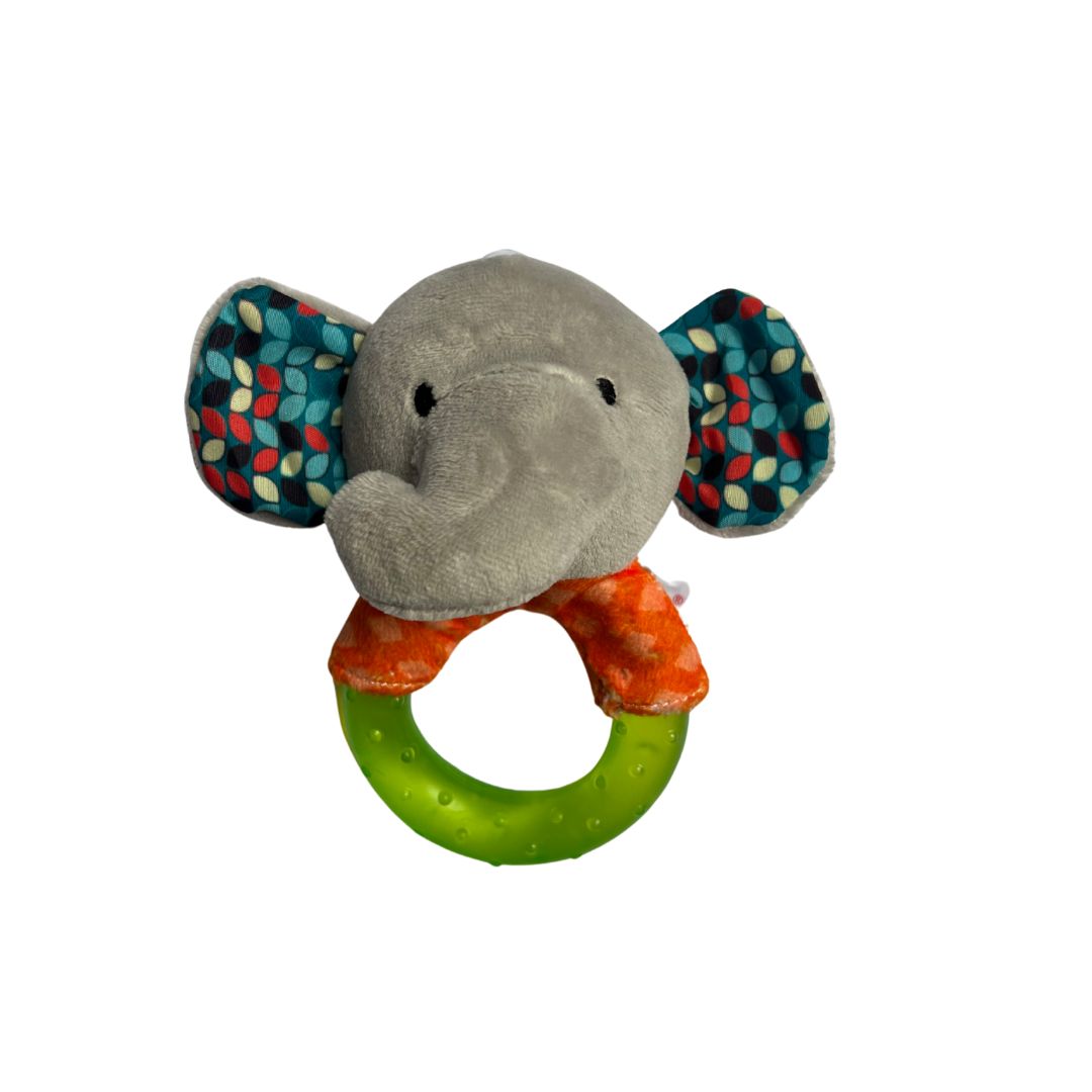 Gel Rattle Teether - Elephant