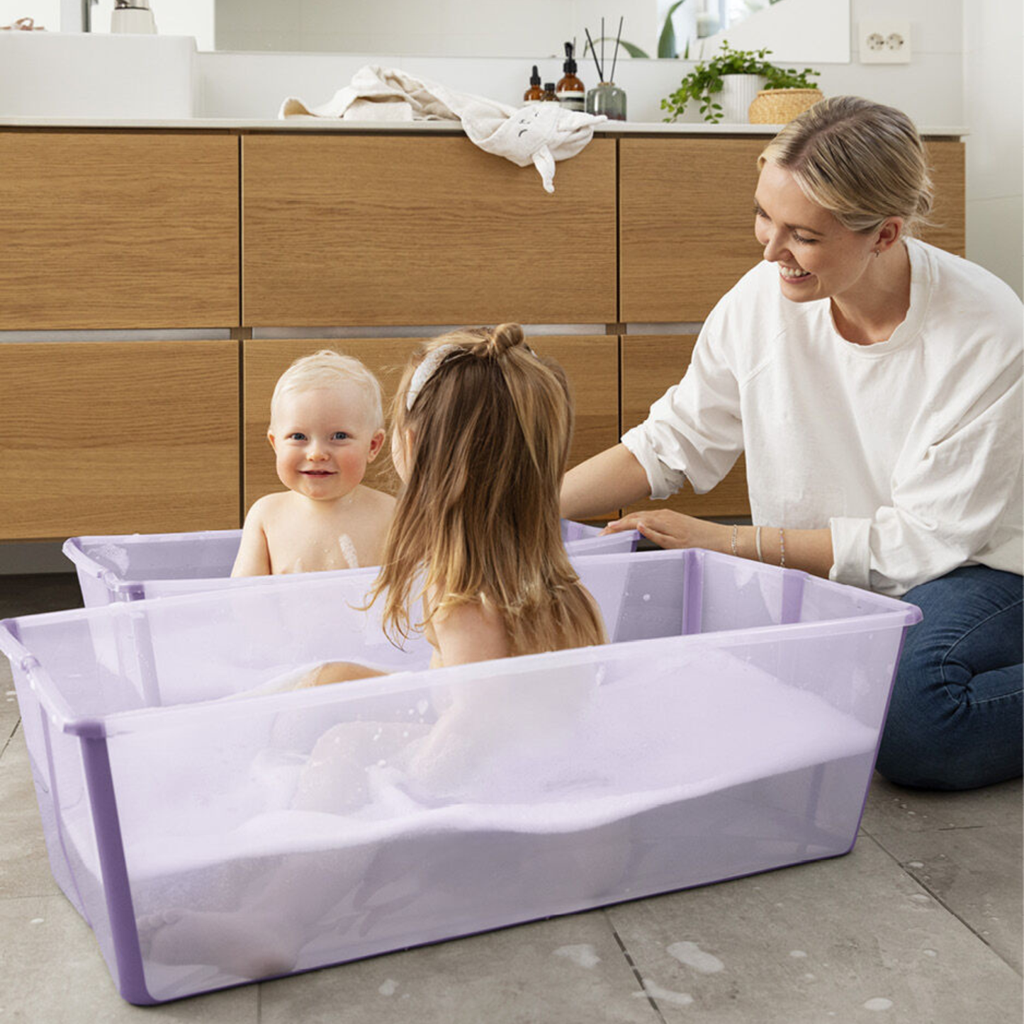 Tina Plegable Flexi Bath® XL (Extragrande) - Lavanda