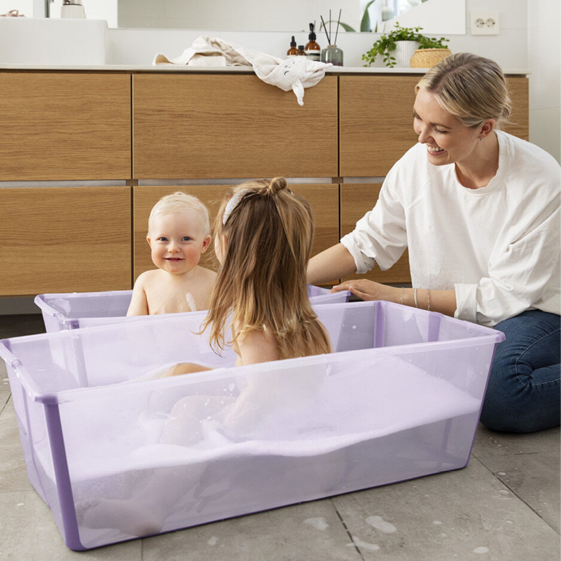 Tina Plegable Flexi Bath® XL (Extragrande) - Lavanda