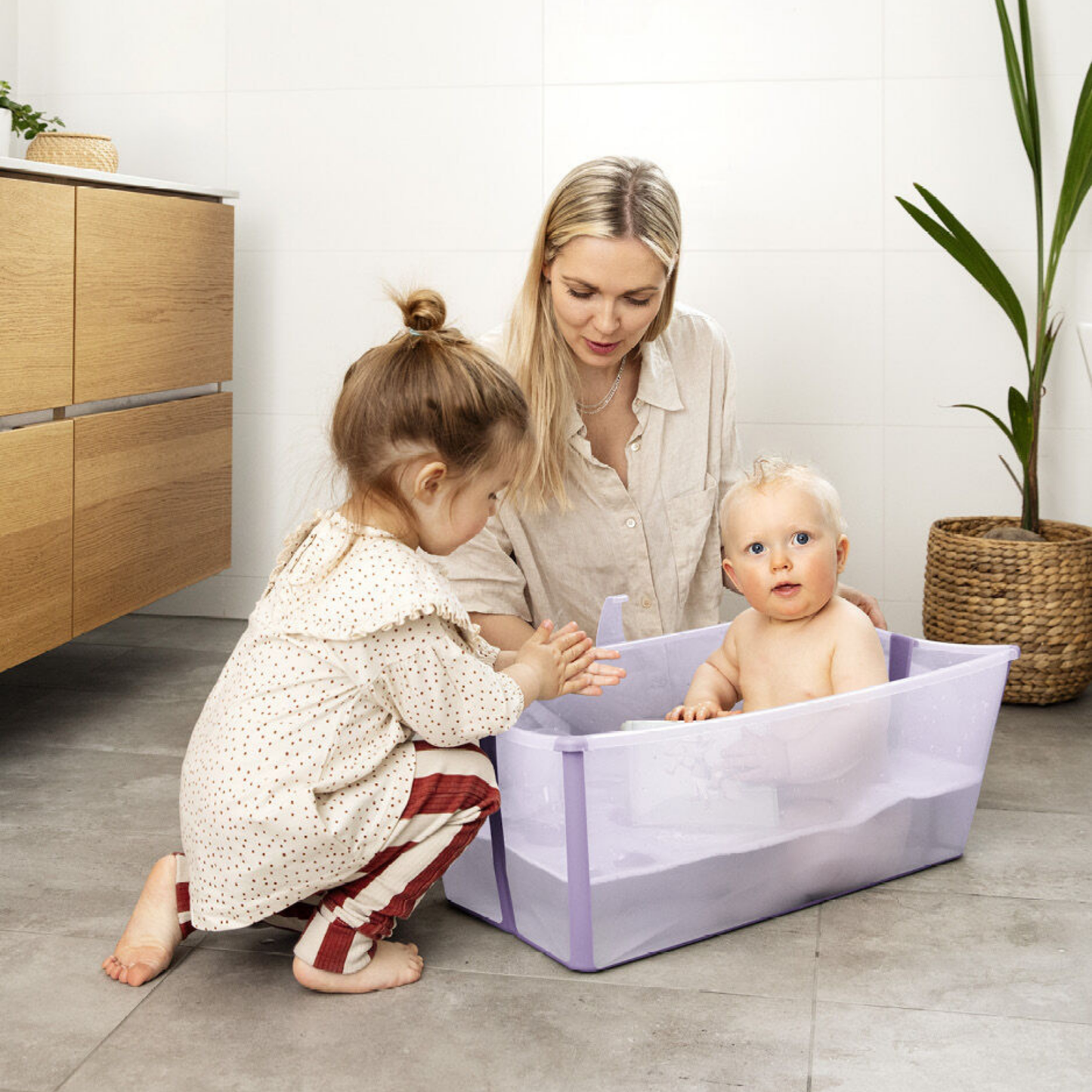Tina Plegable Flexi Bath® - Lavanda | Stokke