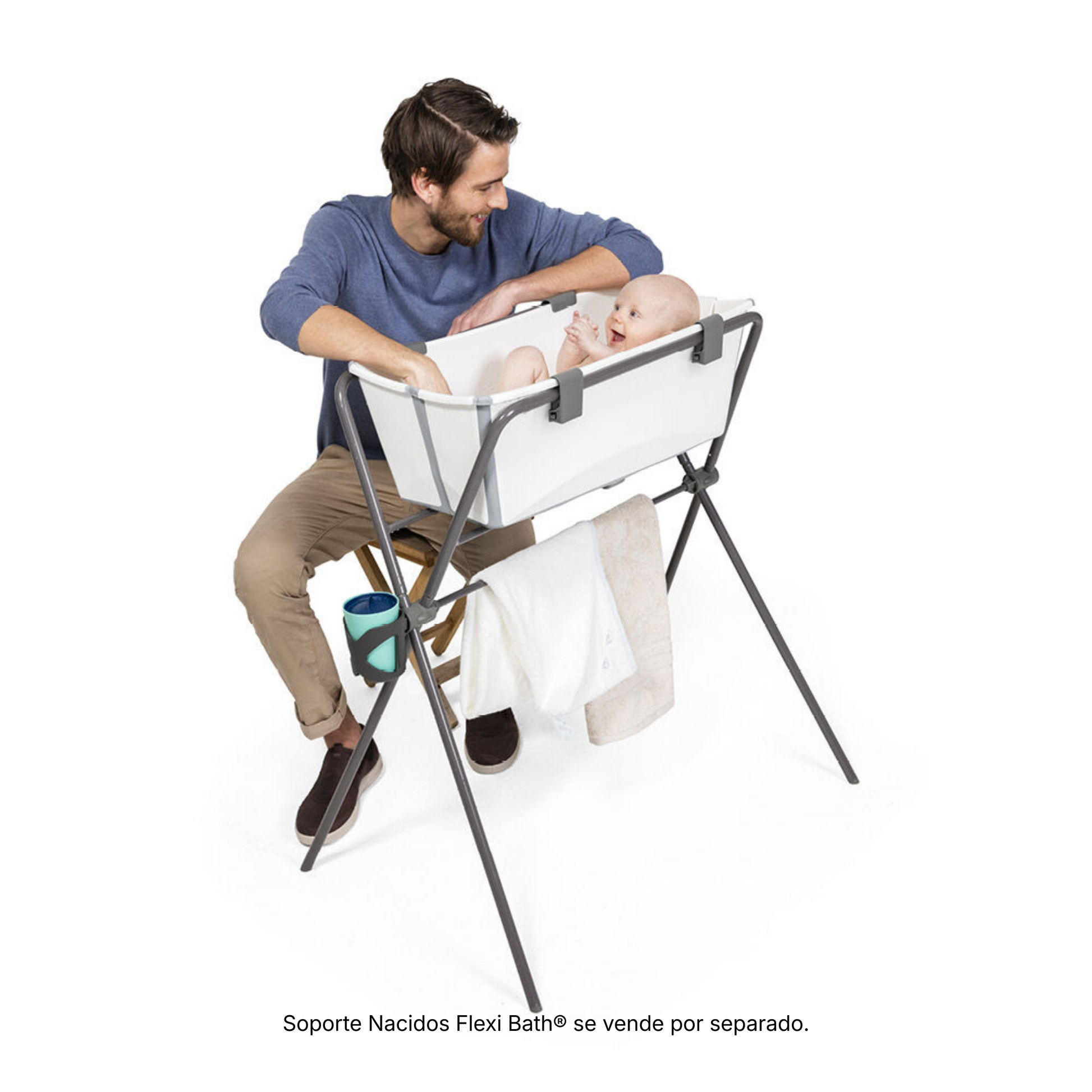 tina stokke chile Tina Plegable Flexi Bath® - Blanco