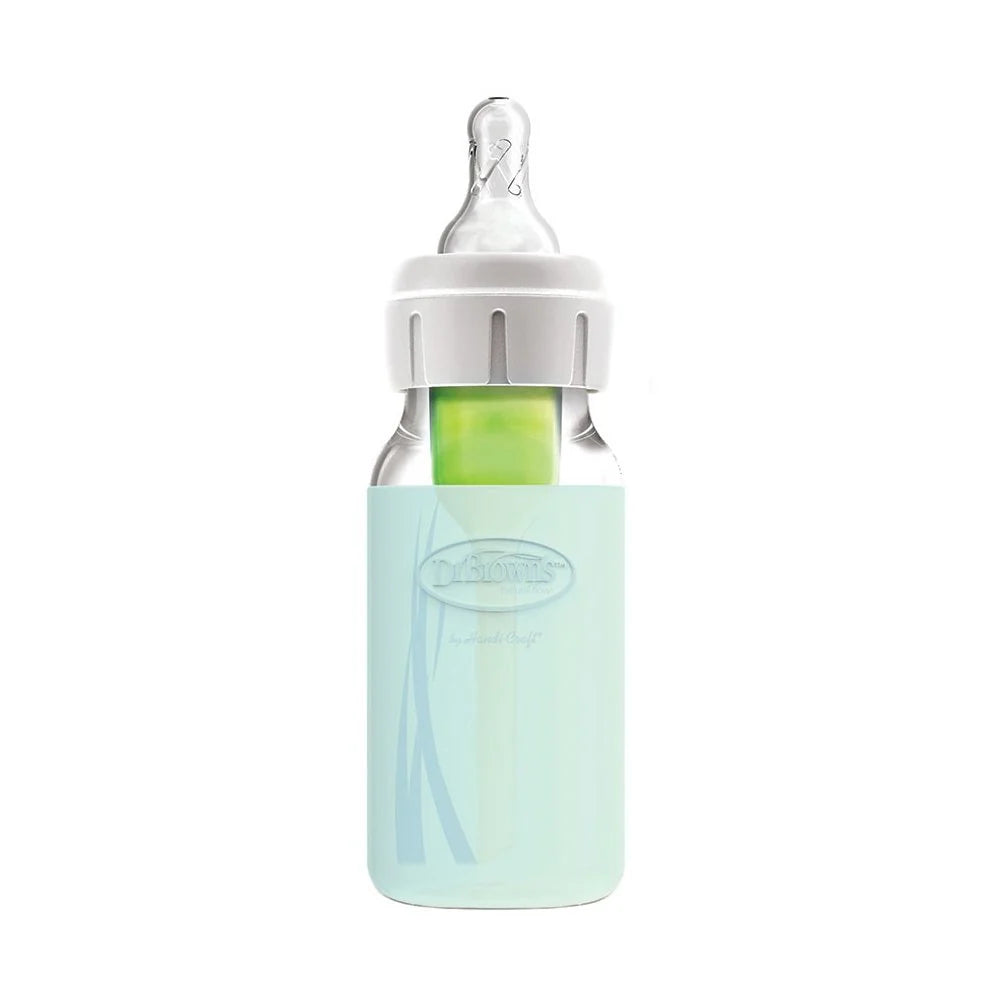 Funda Protectora para Mamadera de Vidrio - Menta