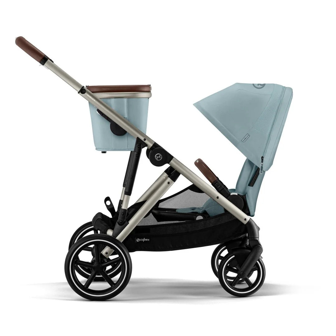 Travel System: Gazelle S + Aton S2 Chair + Base - Sky Blue Light 