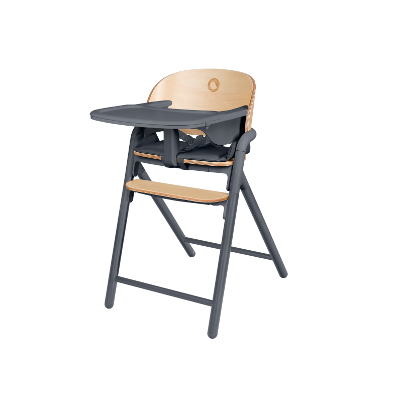 Silla de Comer Evolutiva Celia - Grey Wood | Lionelo