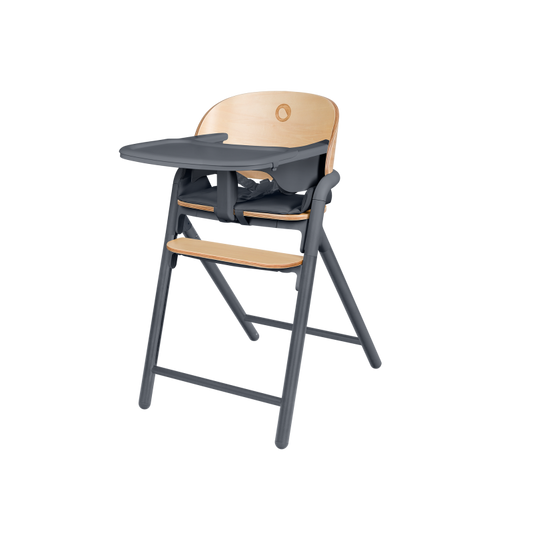 Silla de Comer Evolutiva Celia - Grey Wood | Lionelo