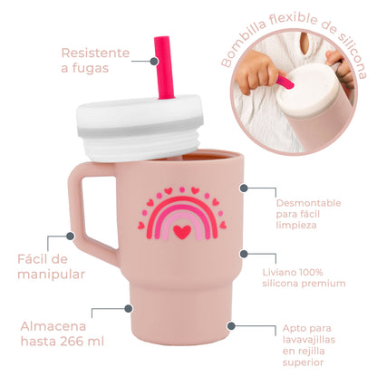 Vaso Entrenamiento My 1st Tumbler - Valentines | Infantino