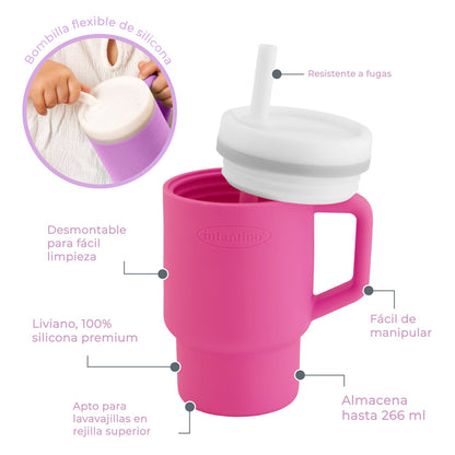 Vaso Entrenamiento My 1st Tumbler - Gum | Infantino
